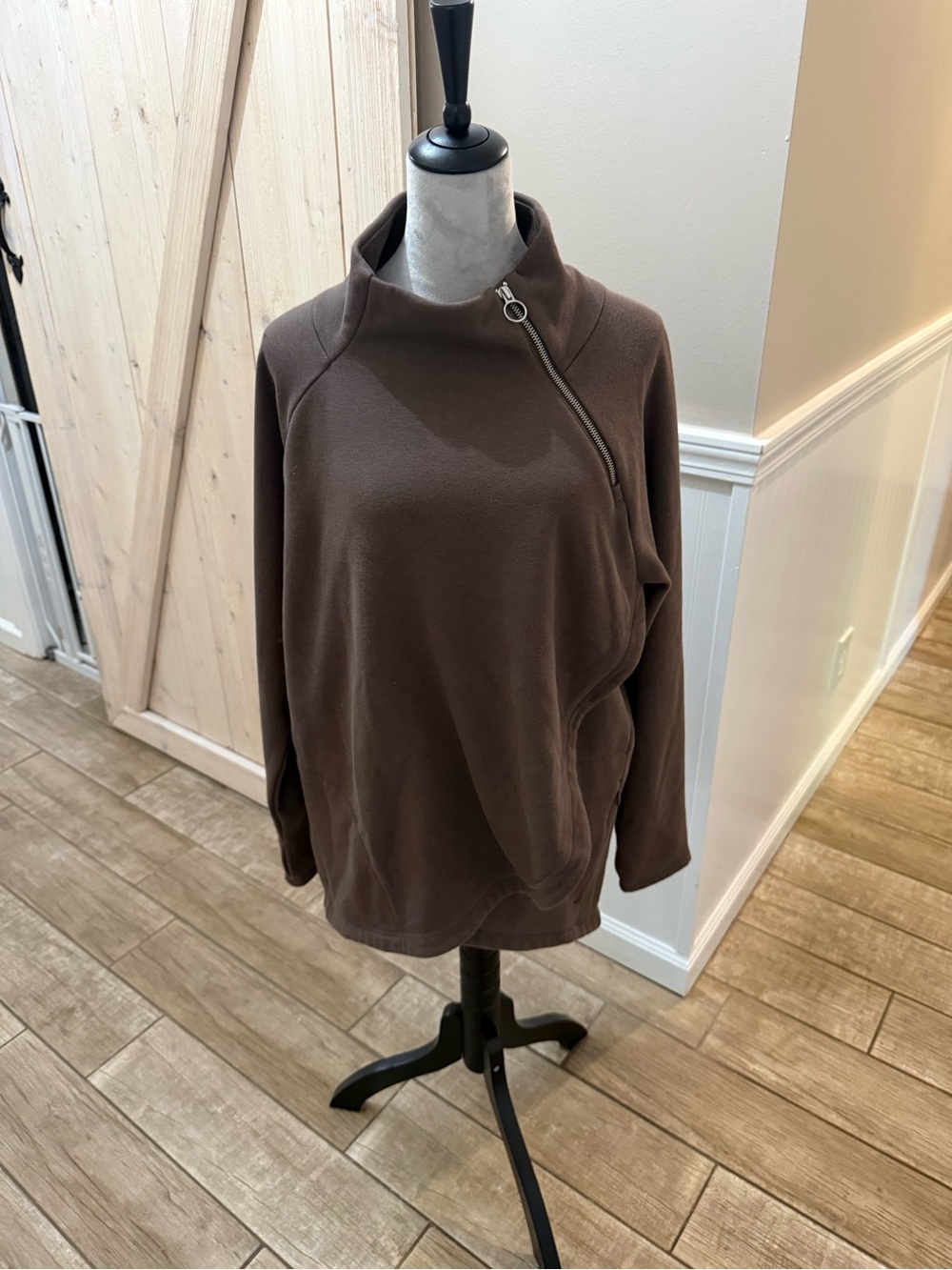 Brown Athleta Cozy Karma Sweater